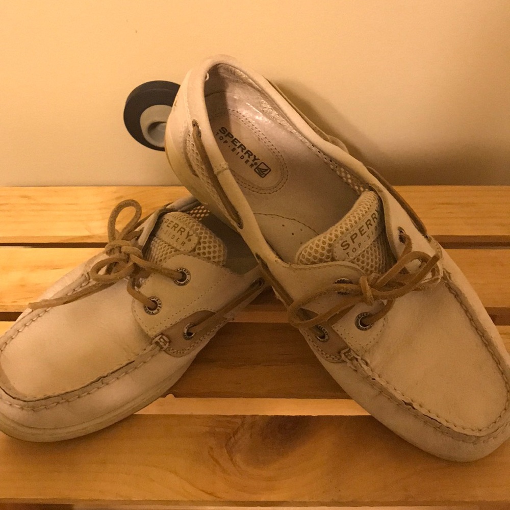 Womens Sperry Top-Suder loafers